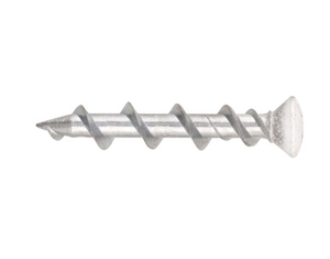 32mm Chrome CSK DeWalt Wall Dog Screw Anchors - Box 100 - DFM424015P