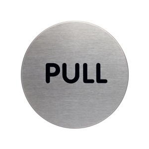65mm Pull picto door sign