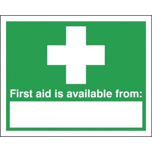 210x148mm First Aid Is Available From - Rigid
