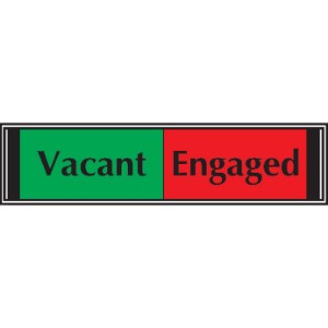 50x200 Vacant/engaged slider sign