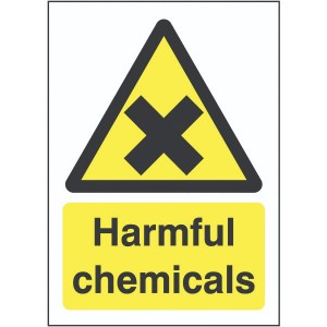 210x148mm Harmful Chemicals - Rigid