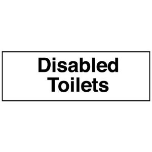 50x200mm Disabled toilets - rigid