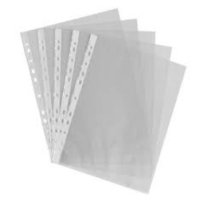 FixFirm® A4 Punched Pockets - Pack of 100