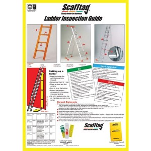 Scafftag Ladder Inspection Guide Wallchart