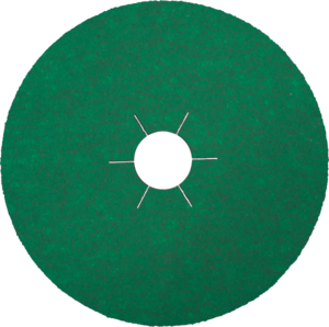 115x22/36g Ceramic Fibre Backed Sanding Discs