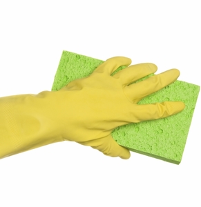 Large SafeArmor™ Rubber Washing Up Gloves