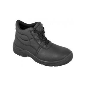 Size 9 ArmorToe® Black Steel Toecap Chukka Safety Boot