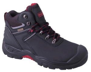 Size 10 Black Waterproof ArmorToe® Hiker Style Safety Boot
