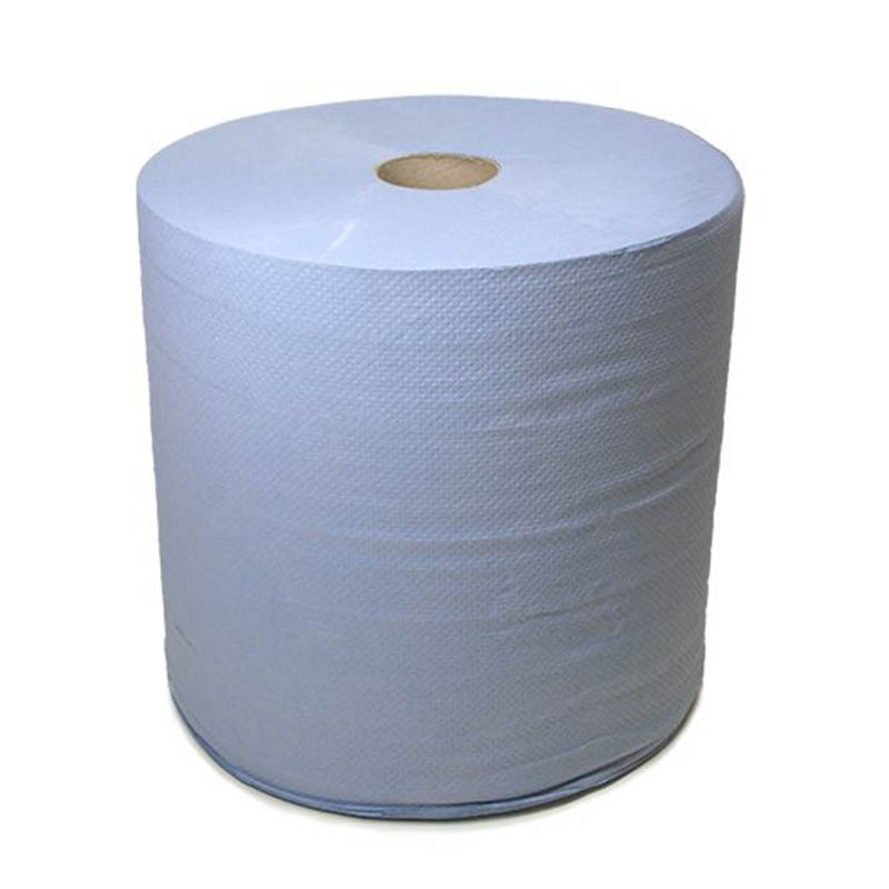 275mmx360m Blue JaniCare® 2 Ply Maxi Jumbo Wiper Roll - Pack of 2
