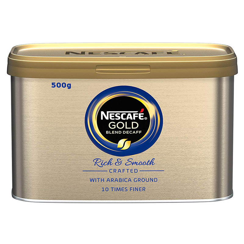 500g Nescafe Decaf. 'Gold Blend' Golden Roast Coffee Granules
