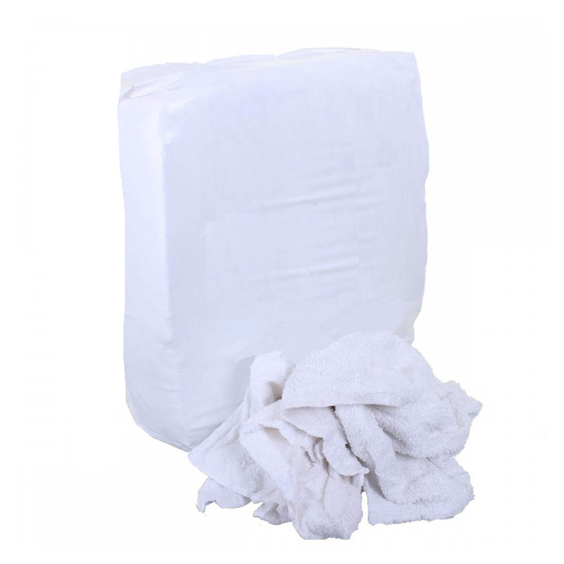 10kg WorkWipe® White Only Cloth Rags – Lint Free