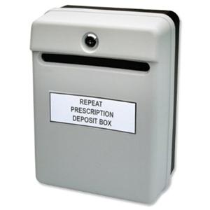 Helix Suggestion/Internal Post Box - Grey W81065