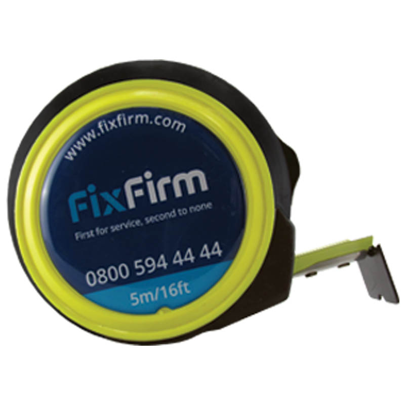 5m FixFirm® Premium Tape Measure - Auto Lock & Magnetic Hook