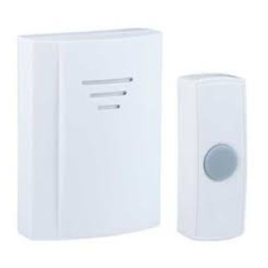 150m Wirefree Portable Door Chime Kit (requires 3 x AA Batteries)