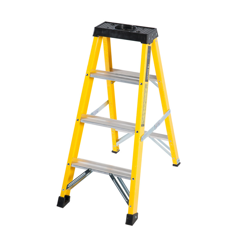 4 Tread ElevatePro® Glassfibre Swingback Step Ladder - EN131 Professional