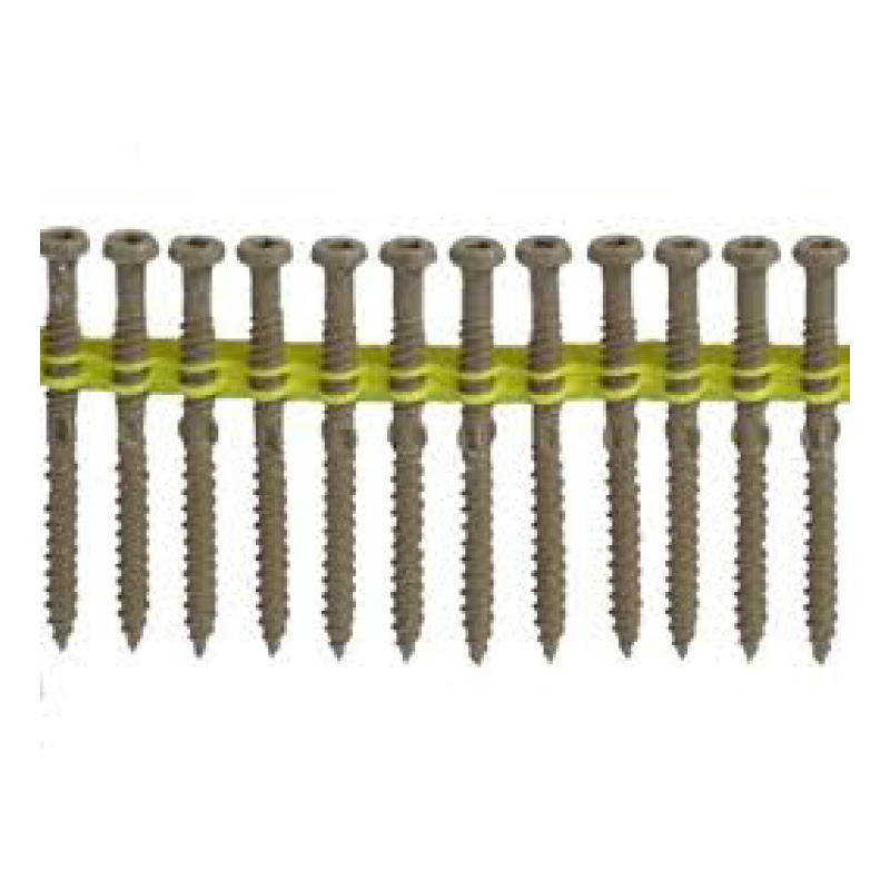 QuikDrive Yellow Countersunk Wing Tip Drill Screws QuikDrive Screws