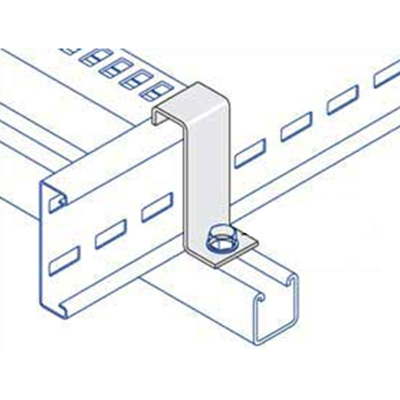 100mmH HDG Cable Ladder Hold Down Bracket 100mm High HDG /PreGalv