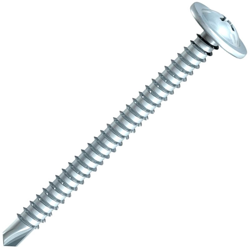 BZP Wafer Head Self Drill Baypole Screws BZP Wafer Head Self Drill