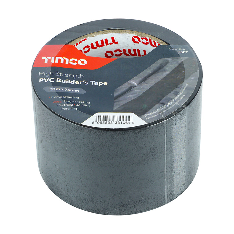 DIY dpm poly greenhouse NEW Polythene Jointing Tape Black 75mm x 33m Each 
