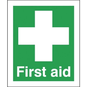 100x250mm First Aid - Rigid