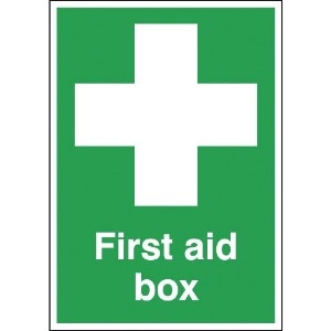 70x50mm First Aid Box - Rigid