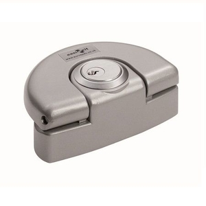 Panic Bar External Locking Device - Silver