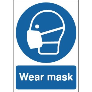 297x210mm Wear Mask - Rigid