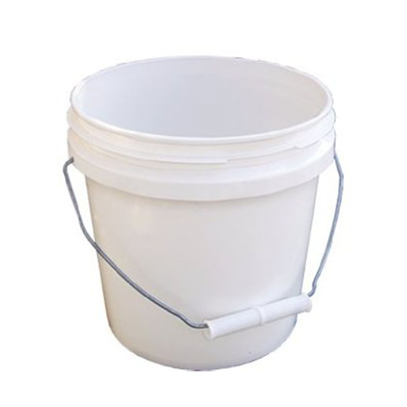 3 Litre Empty White Buckets c/w lid