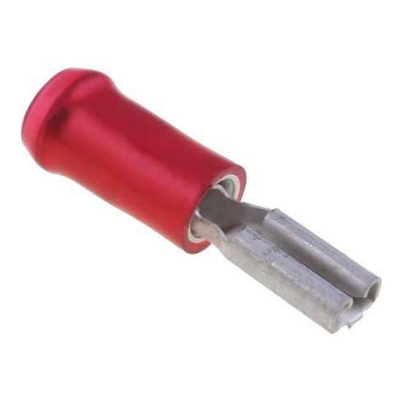 1.5-6.3 Red Male Push On Insulated Terminals