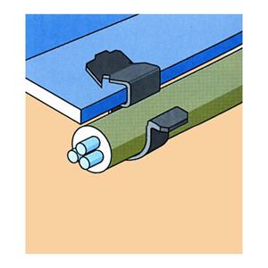 Erico Caddy Cable Snap Clips Erico Caddy Cable Snap Clips Caddy Electrical Spring Clips Electrical Mechanical Products Fixfirm