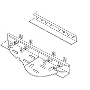 CTM/SS-WR Stainless Steel Tray Couplers (Sold in pairs)