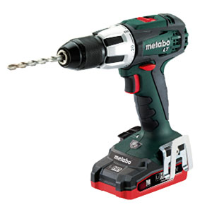 Metabo SB 18 LT BL Brushless Combi/Drill, 2 x 18V LiHD 4.0Ah, ASC 55 Charger, Carry case - 602316800