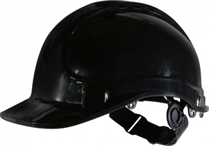 Black FortiHelm® Vented Comfort Safety Helmet