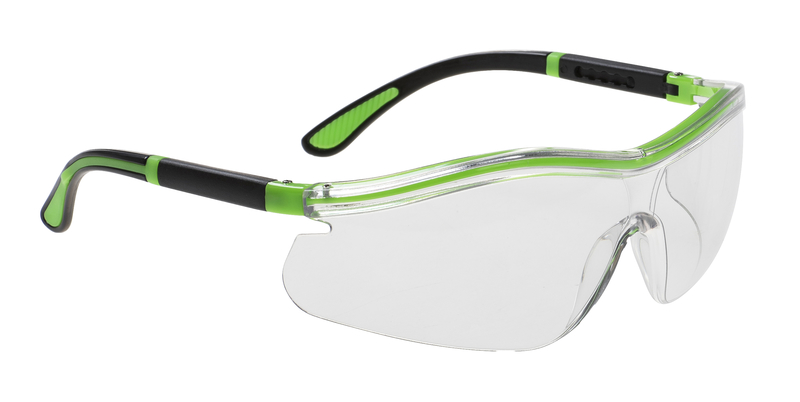 Clear PS34 Neon Safety Spectacles