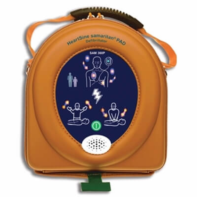 HeartSine 360P Fully Automatic AED Defibrillator & Adult Pad Pack