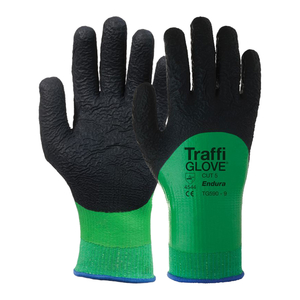 Size 9 TG590-09 GREEN Waterproof Endura Traffi Glove- Cut Level 5