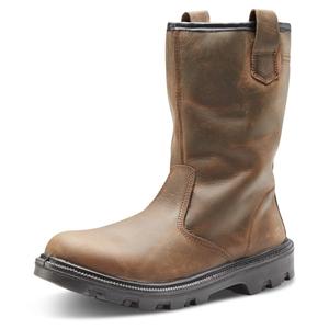 Size 10 ArmorToe® Premium Leather Sherpa Rigger Boot