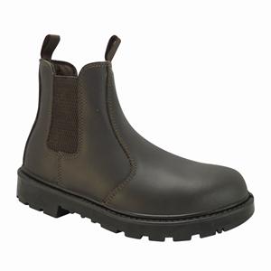 Size 9 Brown ArmorToe® Dealer Safety Boot