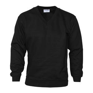 Medium Black V-Neck Sweatshirts