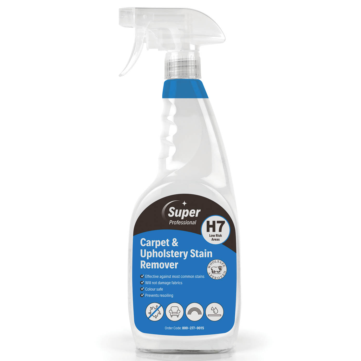 750ml JaniClean® Carpet & Upholstery Shampoo Spot Stain Remover