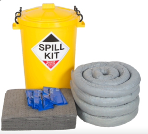 90 Litre ContainIT® Yellow General Purpose Spill Bin Kit