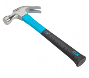 16oz OX Pro Series Fibreglass Handle Claw Hammer - OX-P081616