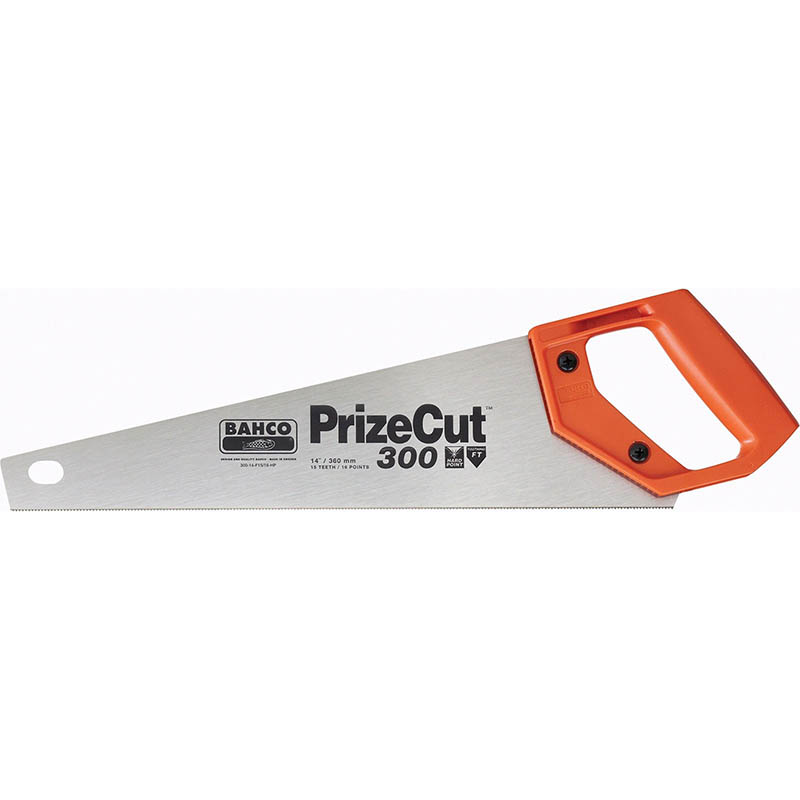 350mm Bahco PrizeCut Toolbox Handsaw - Fine Cut 15TPI