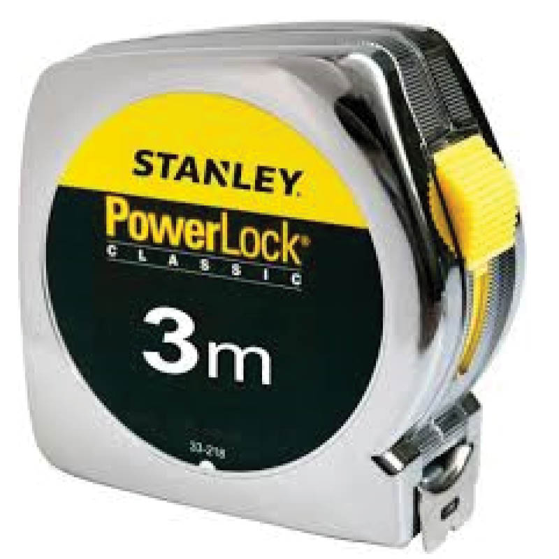3m Stanley PowerLock Tape Measure