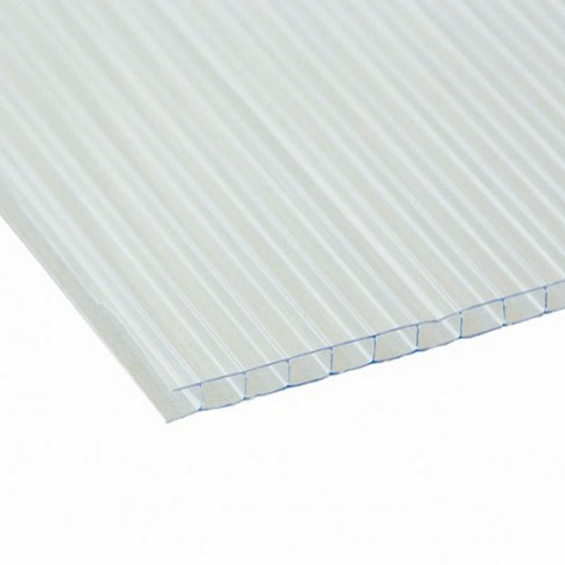 Translucent 2mm Thick TemporGuard® Fluted Flame Retardant Polypropylene Temporary Protection Board - 2.4x1.2m