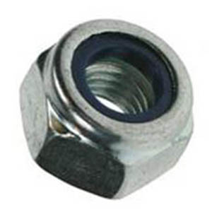 BZP Nylon Insert Nuts - Type T