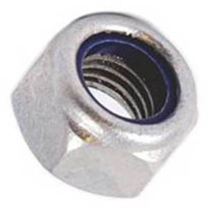 Galvanised Nylon Insert Nuts - Type T