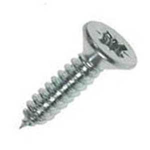 BZP CSK Pozi Self Tapping Screws